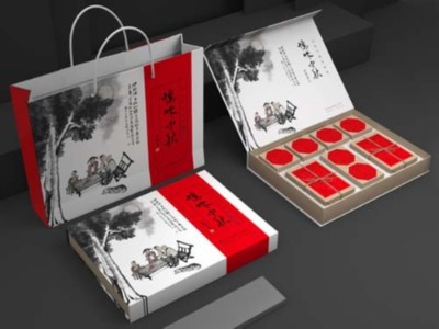 復(fù)古的月餅包裝盒定制選擇什么材質(zhì)？