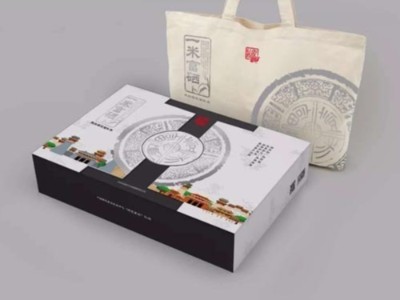 如何讓大米包裝盒看起來高大上？