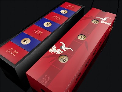 在山東做茶葉禮盒定制，淺談高級黑的應(yīng)用一
